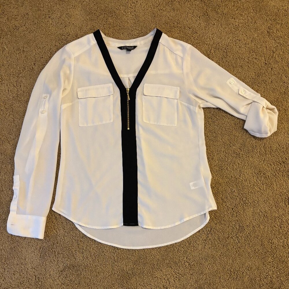 Express Cream Blouse